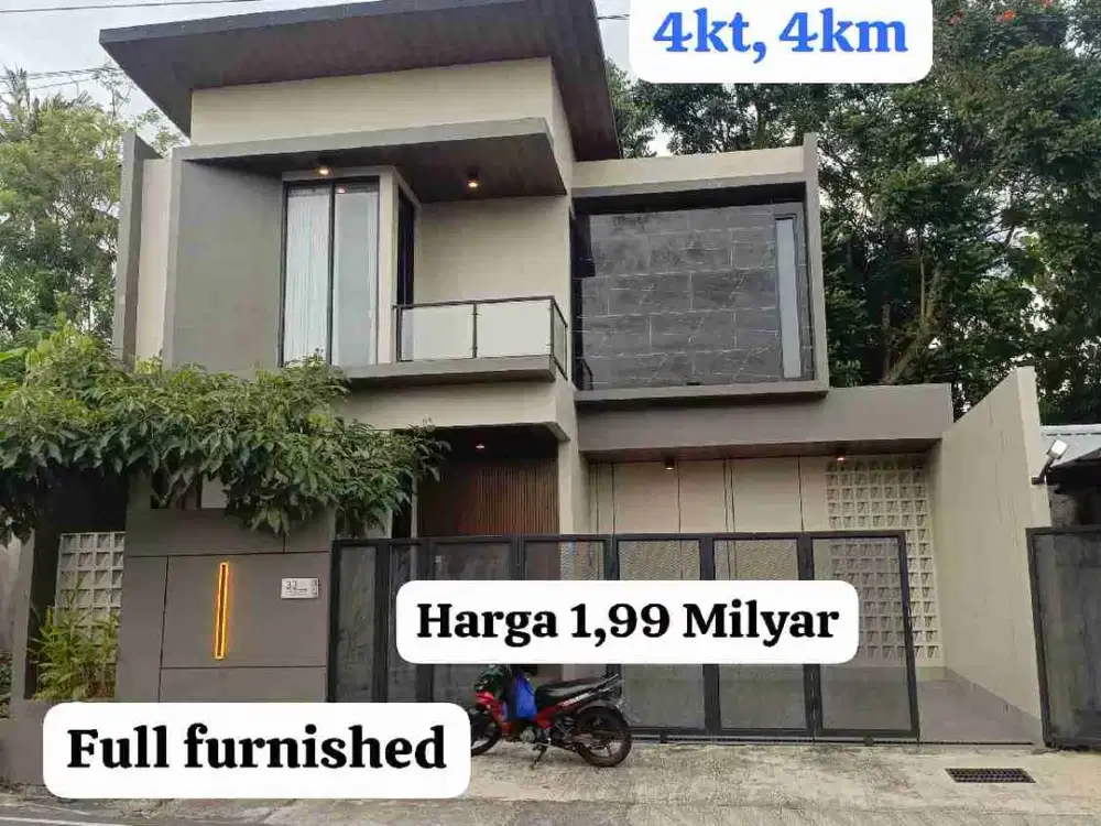 rumah mewah pinggir jalan raya dekat UGM JOGJA