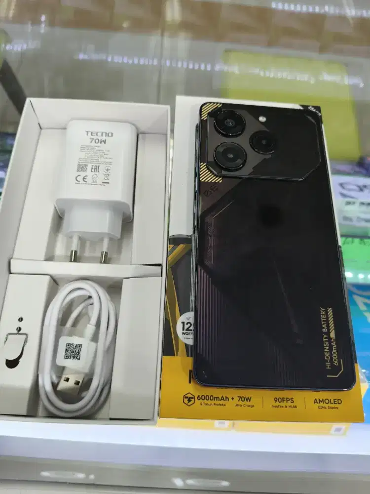 Seken Tecno Pova 6 Pro 5G Ram 12/256GB Full set Original