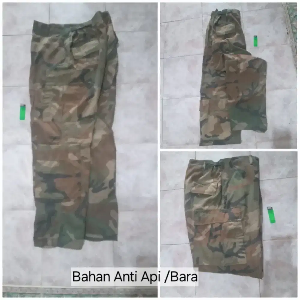 Celana anti api combat army ORI