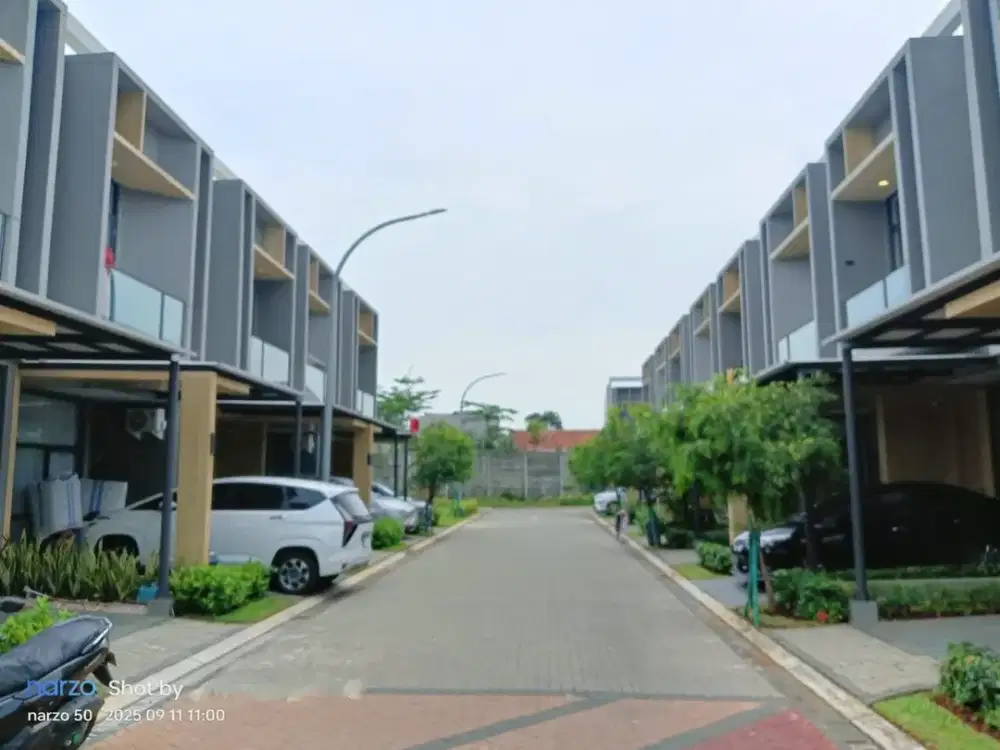 RUMAH BARU HADAP SELATAN FULL FURNISHED - JIVA, TANAKAYU BSD, TANGERANG SELATAN