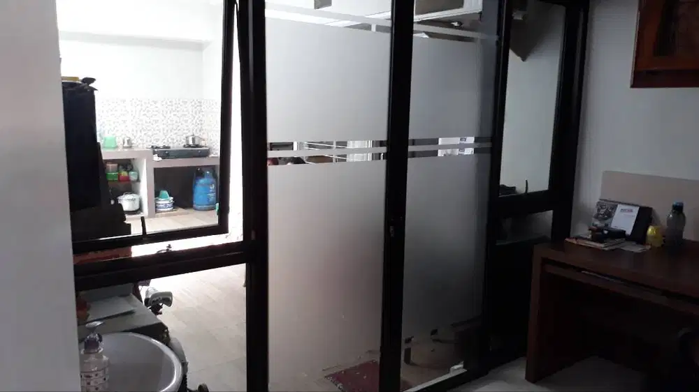 Sticker Sanblast Stiker Dekorasi Sticker Buram pasang kaca film Rumah