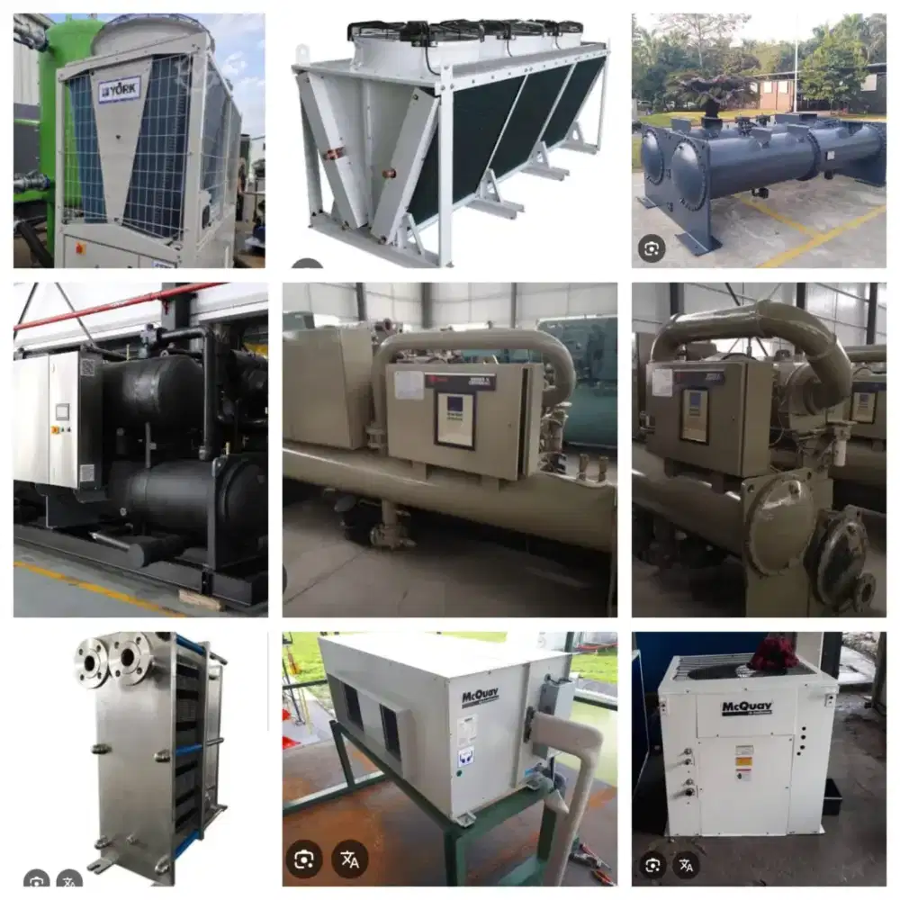 PERBAIKAN/ TUKAR TAMBAH CHILLER INDUSTRIAL/ PENGADAAN UNIT BARU