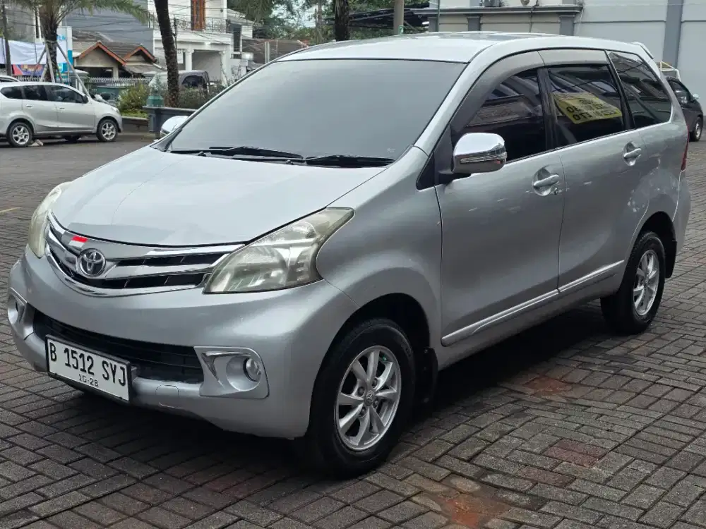 Avanza G manual 2013 Dobel airbag