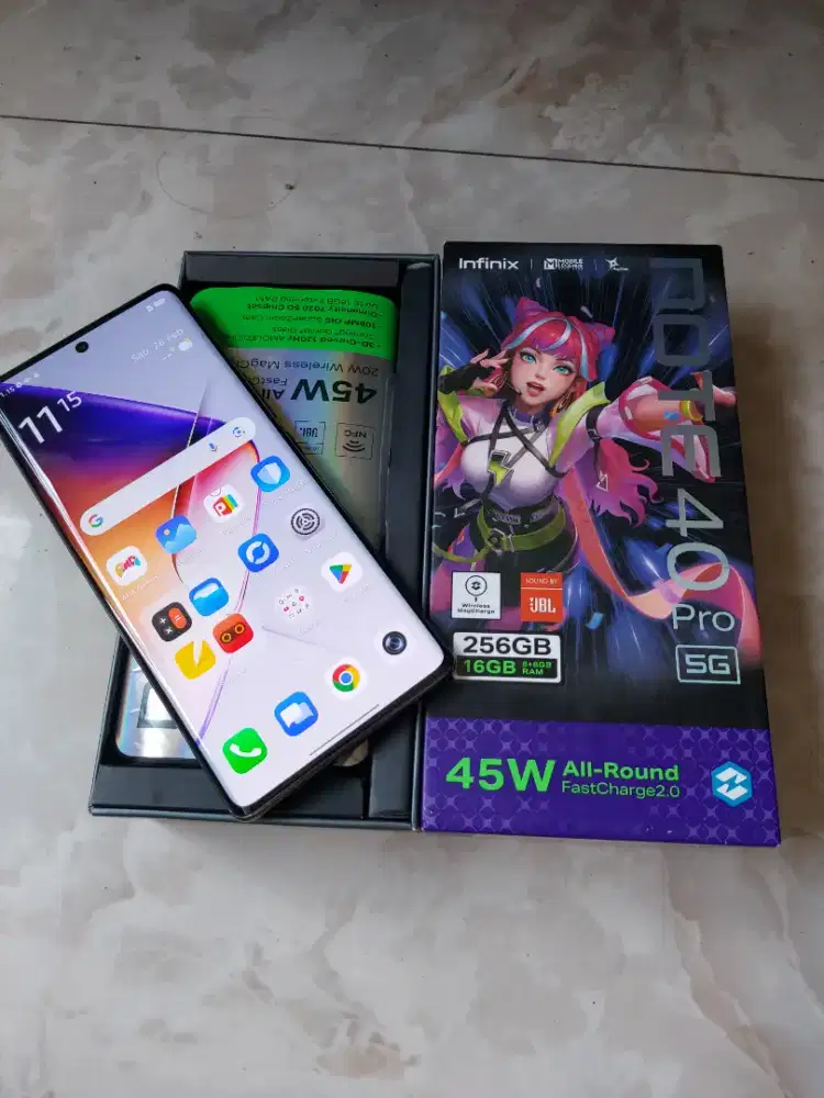 Jual hp infinix note 40pro 5g