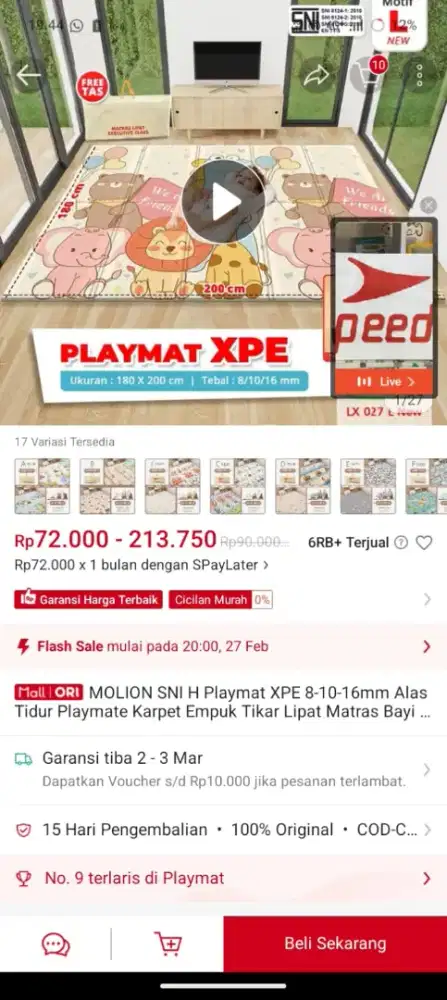 JUAL PLAYMATE EX KADO