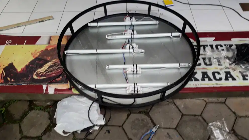 Nion box Shop sign papan nama menu huruf timbul letter Bendera MMT dll