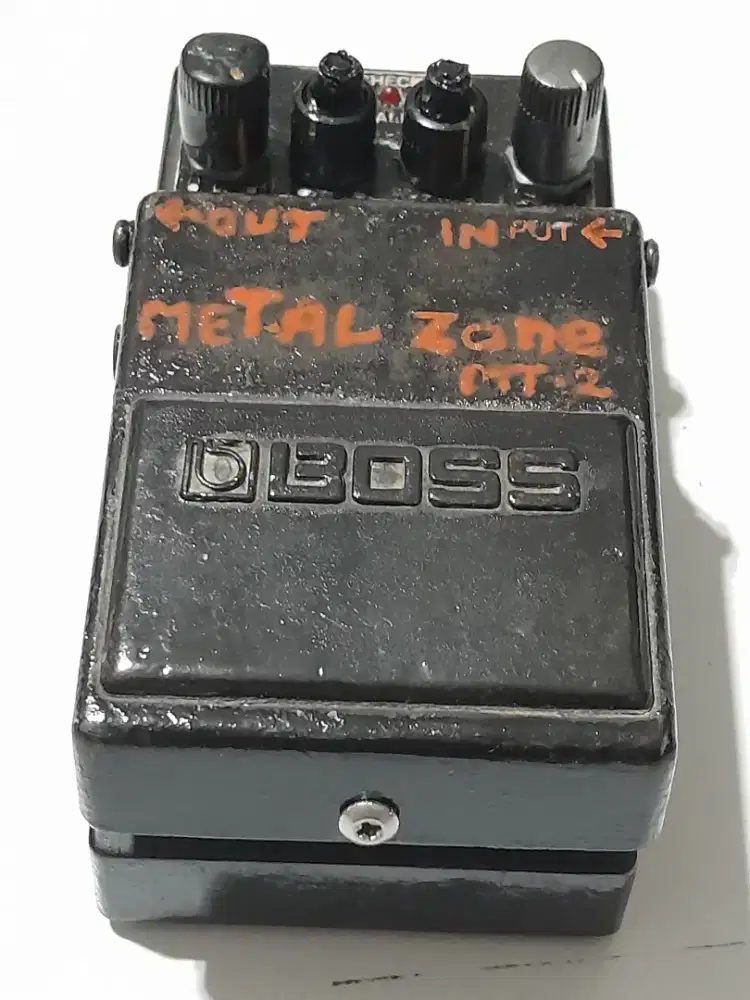 Efek gitar Metal Zone boss bukan gitar listrik bas ampli updown headle