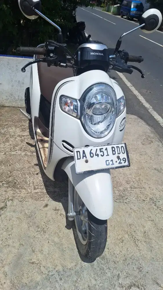 Scoopy 2018 pajak hidup panjang body bening