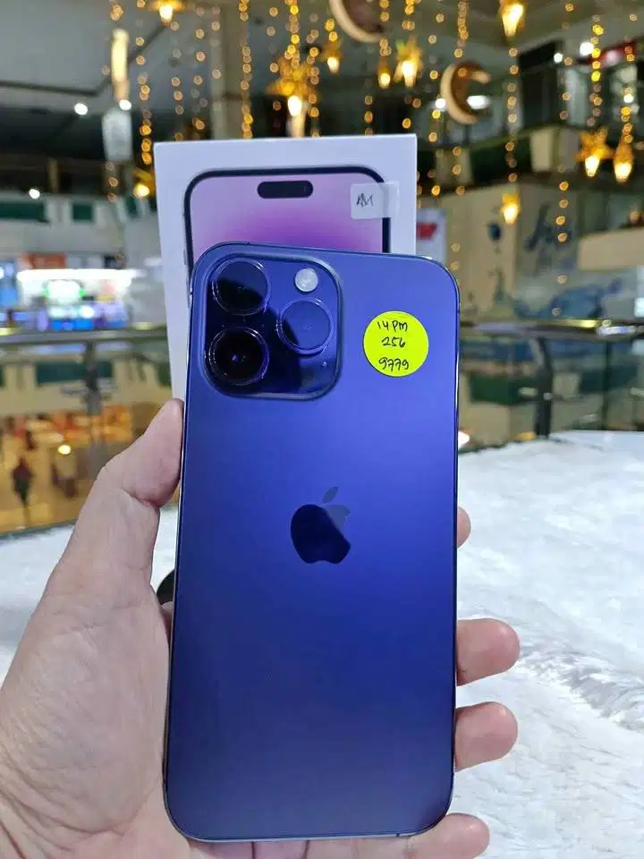 IPHONE 14 PRO MAX 256GB SECOND INDO