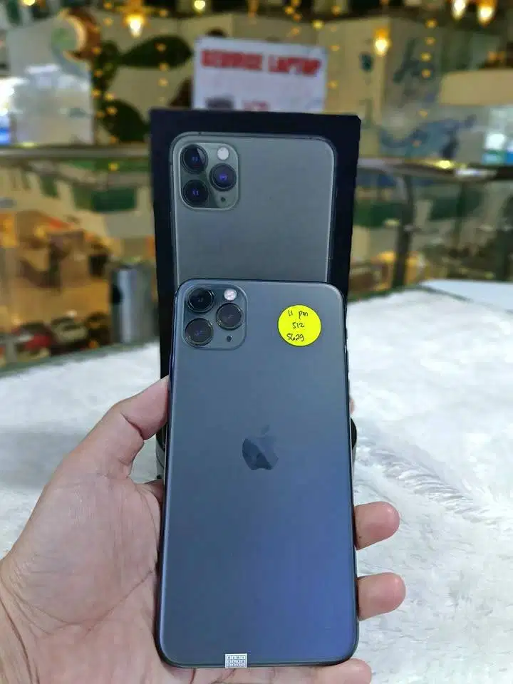 IPHONE 11 PRO MAX 512GB SECOND INDO