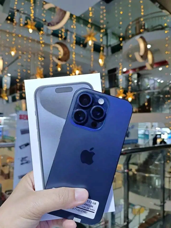 IPHONE 15 PRO 512GB SECOND INDO