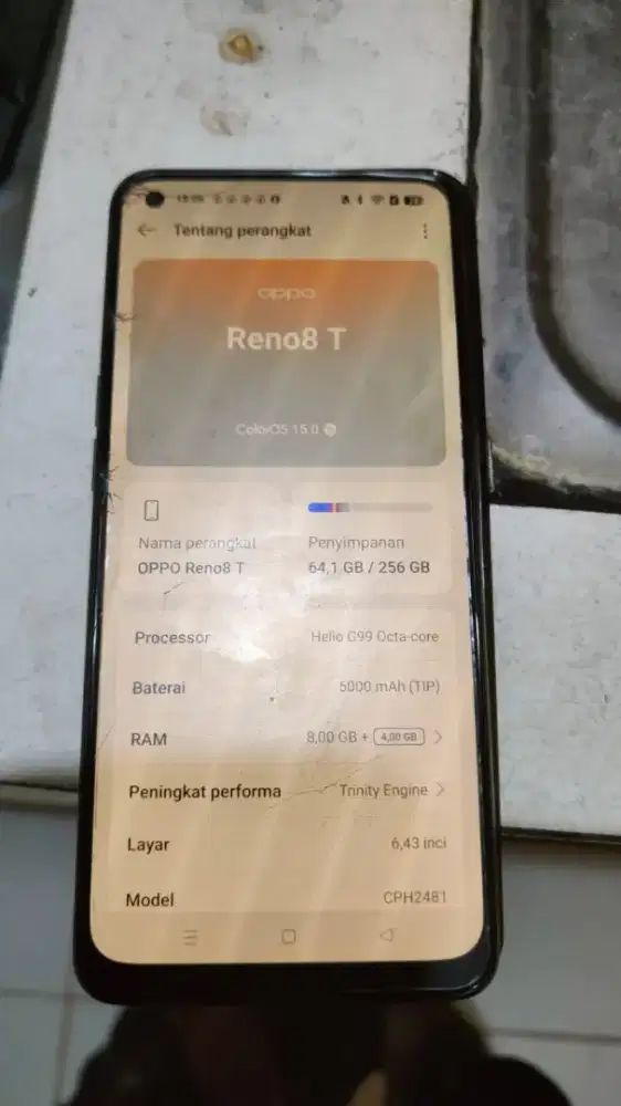 Oppo Reno 8T Ram 8