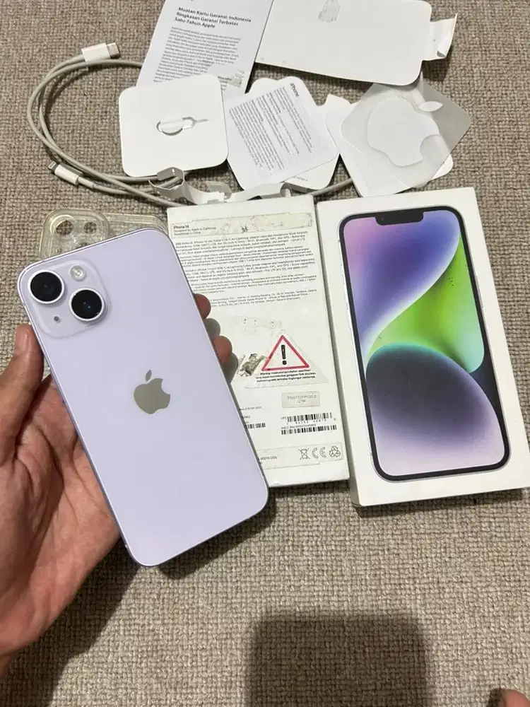 Iphone 14 128gb resmi ibox like new