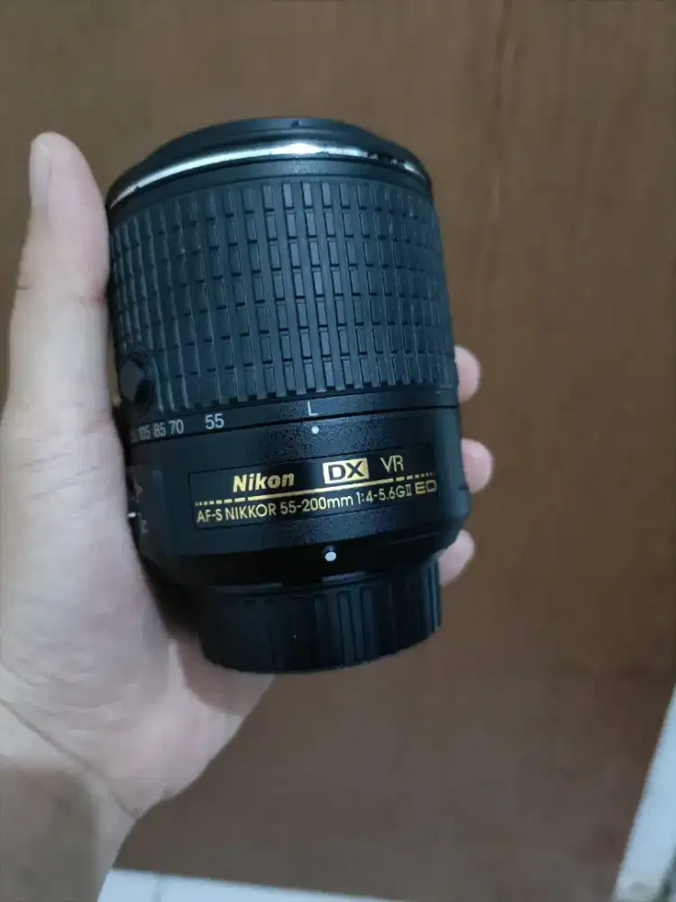 NIKON AFS 55-200MM VR II NO JAMUR