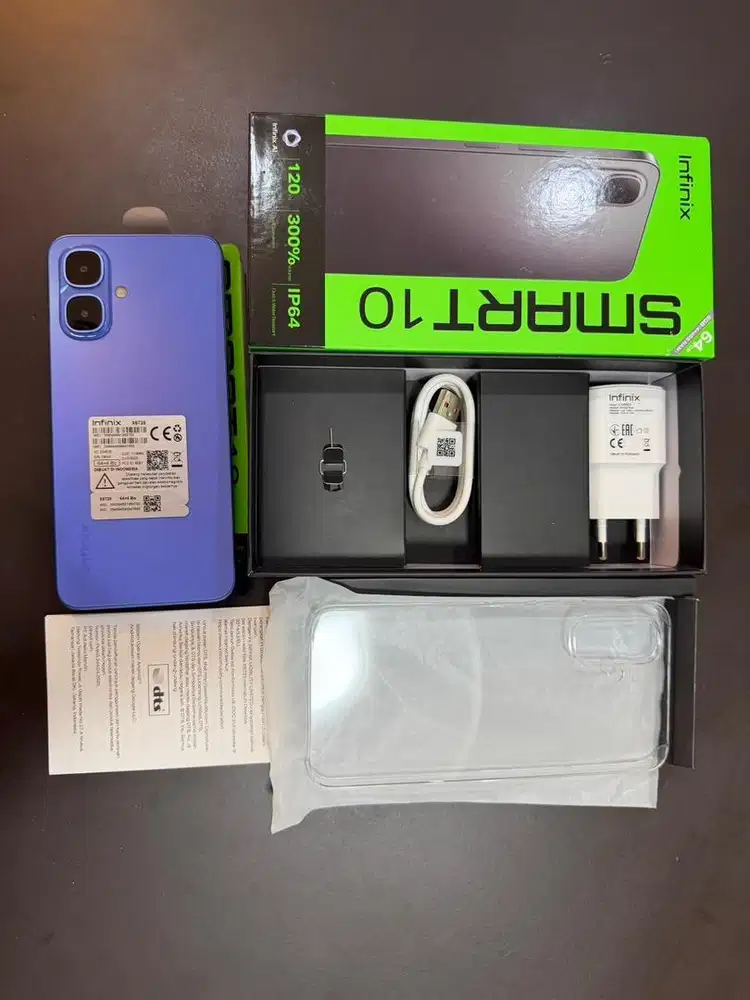 Infinix Smart 10 4/64 Blue, Aktivasi Garansi aja