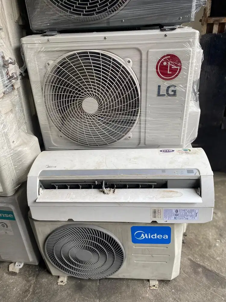 Terima ac bekas rusak mati bocor