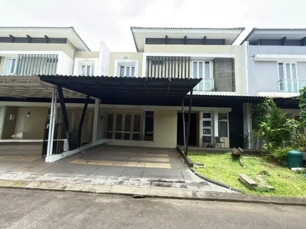 Rumah Dekat Kawasan Kuliner, Pendidikan & Pasar Modern di Clustert San Lorenzo Gading Serpong