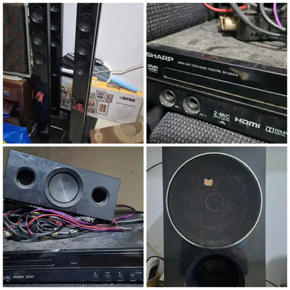 Home theater Sharp speaker