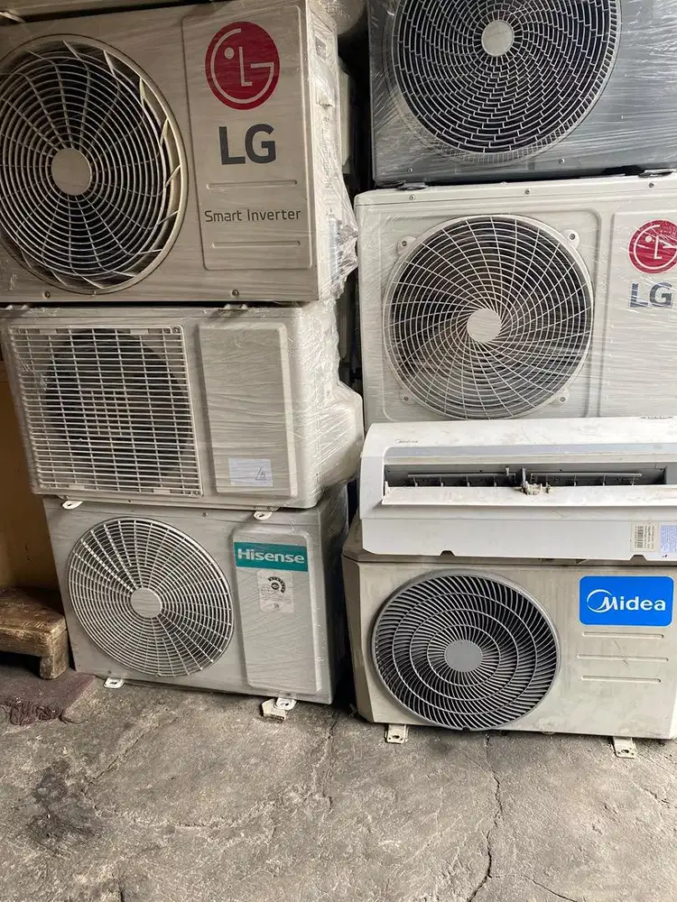 Terima ac bekas rusak mati