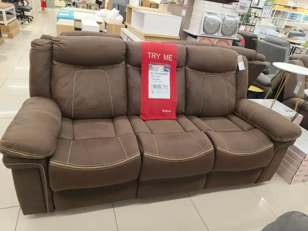 Reasy sofa set recliner type winchester 3,2,1