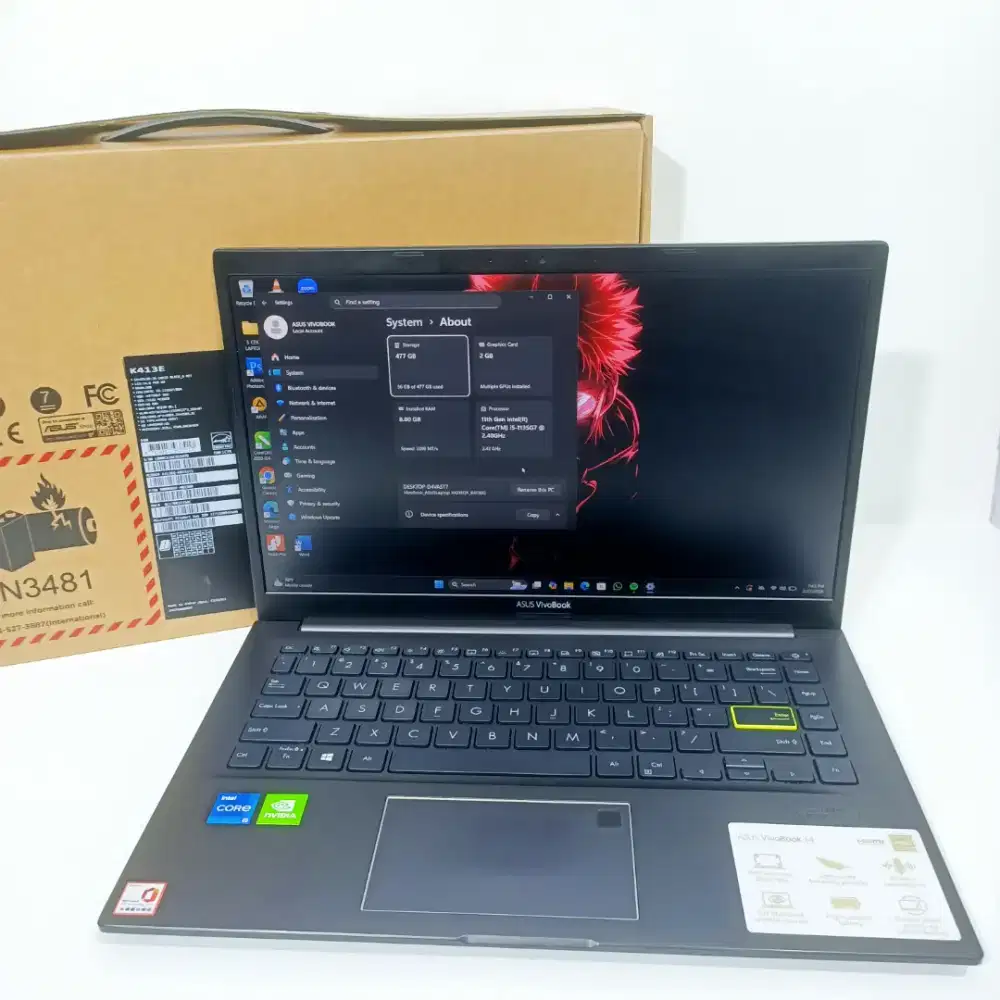 LAPTOP ASUS VIVOBOOK K413E