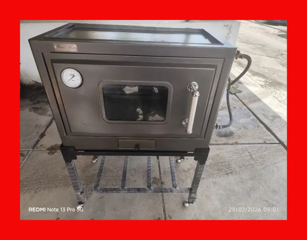 Oven Gas oven kue panggang Bima Mega 8044 oven pengapian tengah bawah