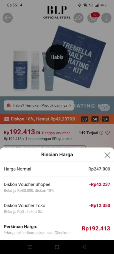 New jual rugi skincare