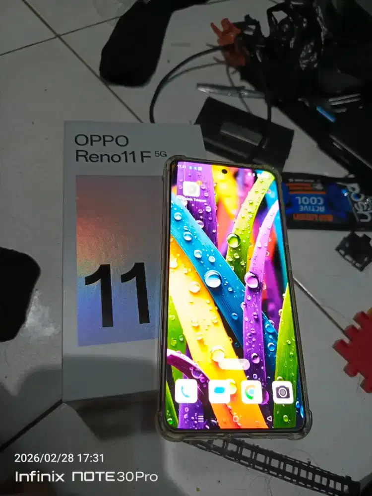 OPPO type RENO seri 11F ram 8GB rom 256GB