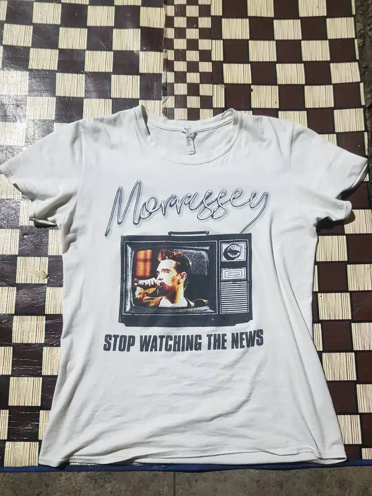 kaos musik morrissey original bekas