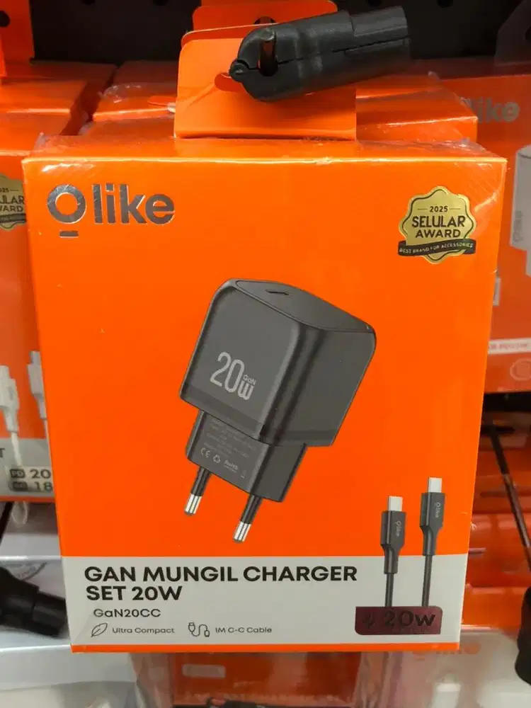 Promo charger olike gan 20 set type c
