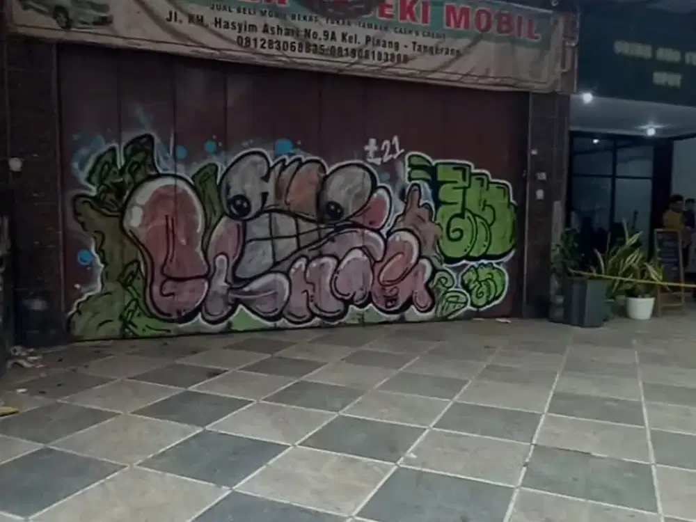 Ruko Jl. Kh Hasyim Asyari Cipondoh, Luas 250m Termurah