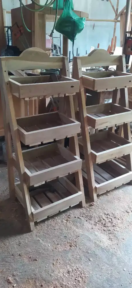 Rak serbaguna kayu jati