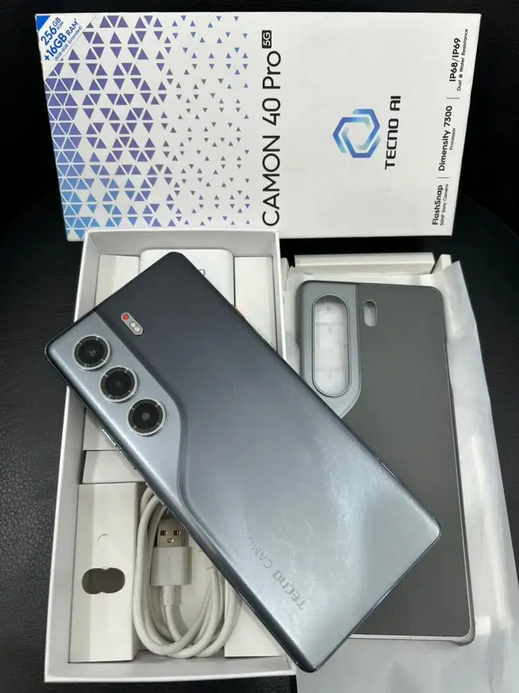 Tacno Camon 40 Pro 5G , Galaxy Black , 8+5/256GB