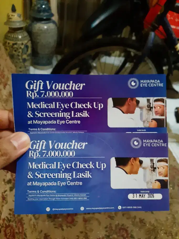 Voucher Medical Check Up & Screening Lasing at Mayapada Eye Center