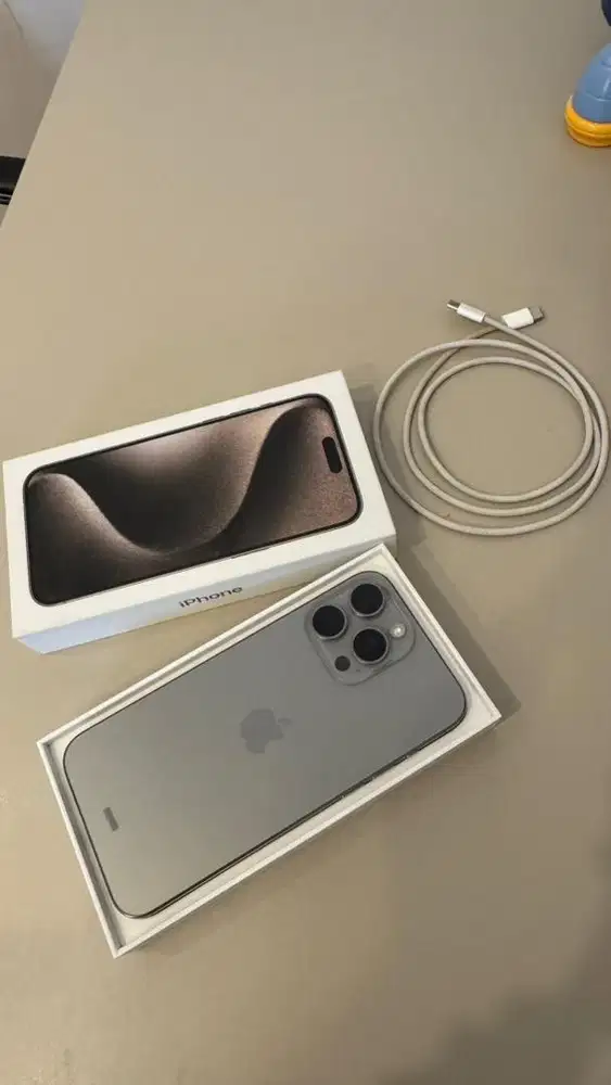 Iphone 15 Pro Max 512 GB Titanium Ex Resmi Ibox