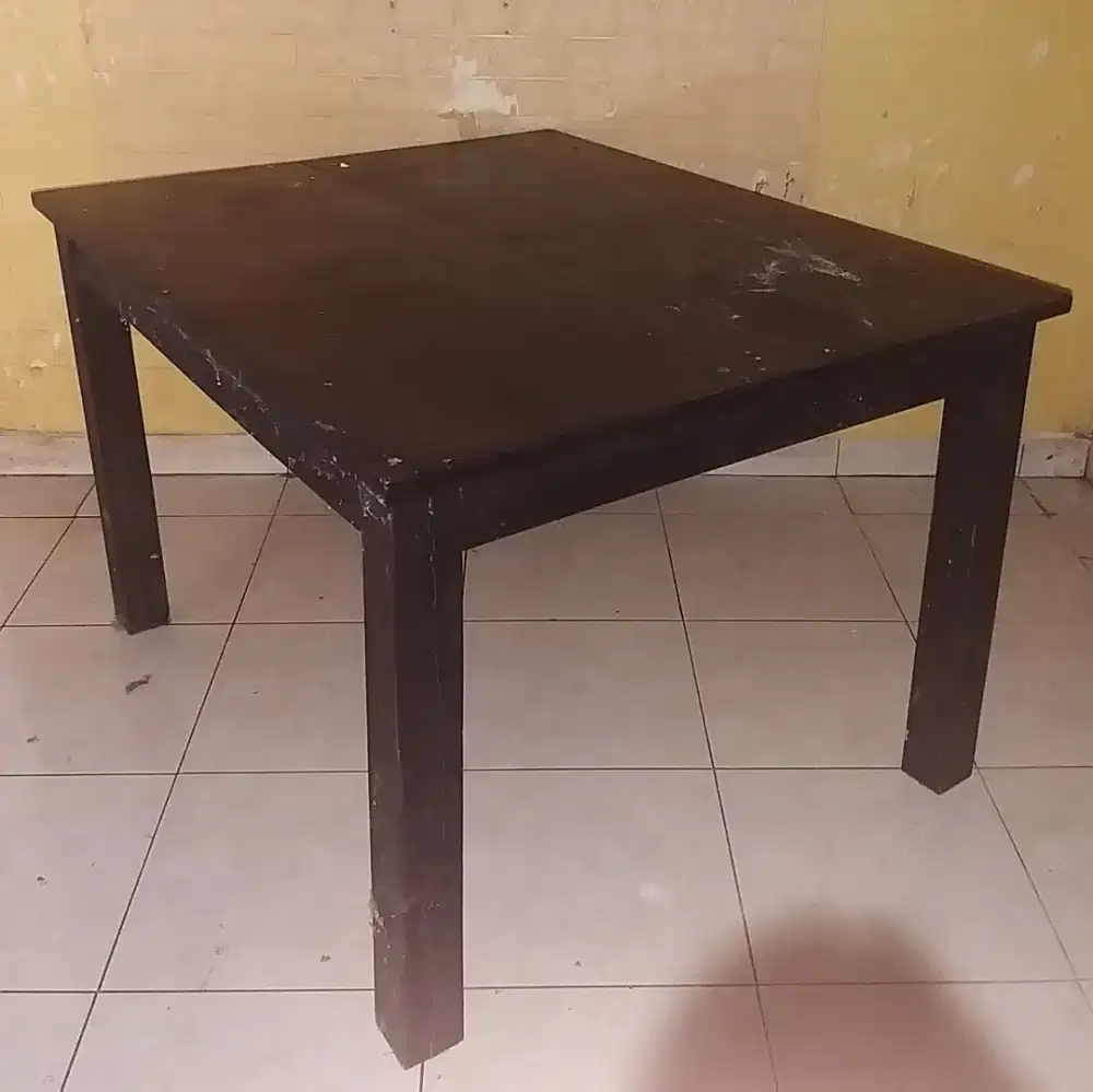 Meja Makan Jati Seken Baik