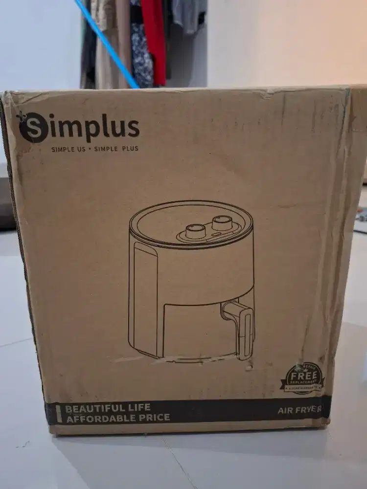 Simplus Air Fryer 4L Multifingsi (New)