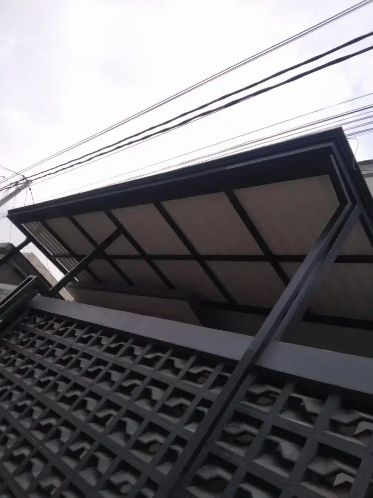 Kanopi atap minimalis