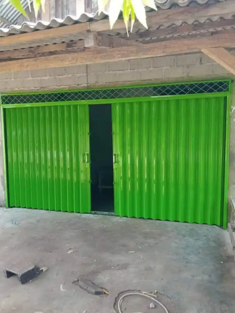 Rolling door dan folding gate baru