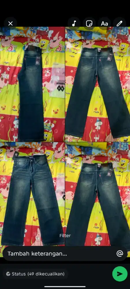 Celana jeans baru