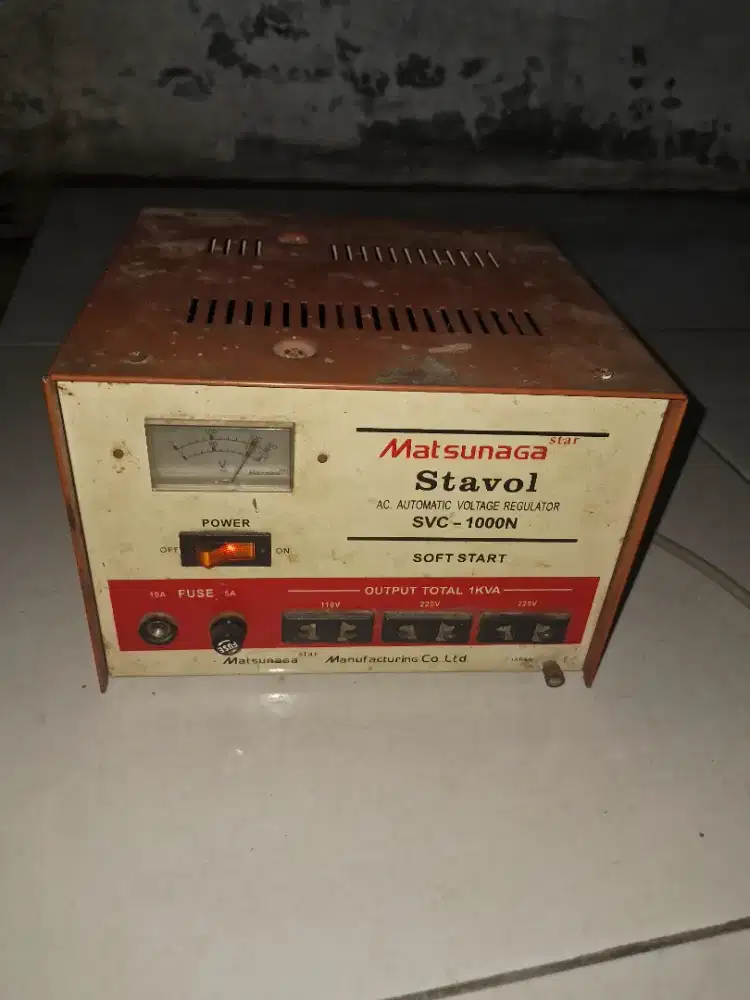 Stabilizer matsunaga 1000VA stavol