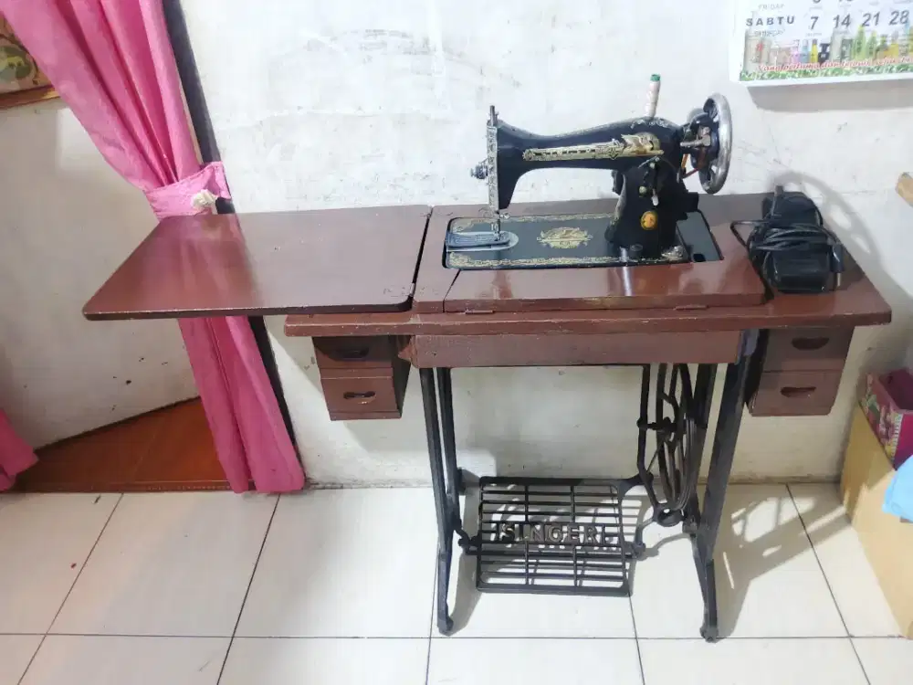 Mesin jahit singer siap pakai