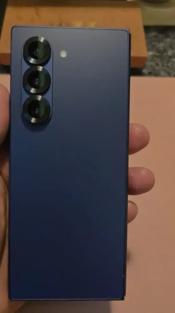 Samsung Z Fold 6 12/512, 99% Navy Blue, SEIN s/d Mei 2026. Full Set