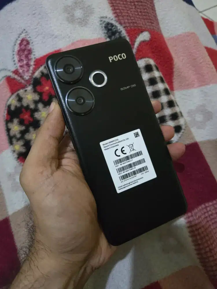 Poco F6 5G8/256 HP aja mulus Lcd ori bs tt