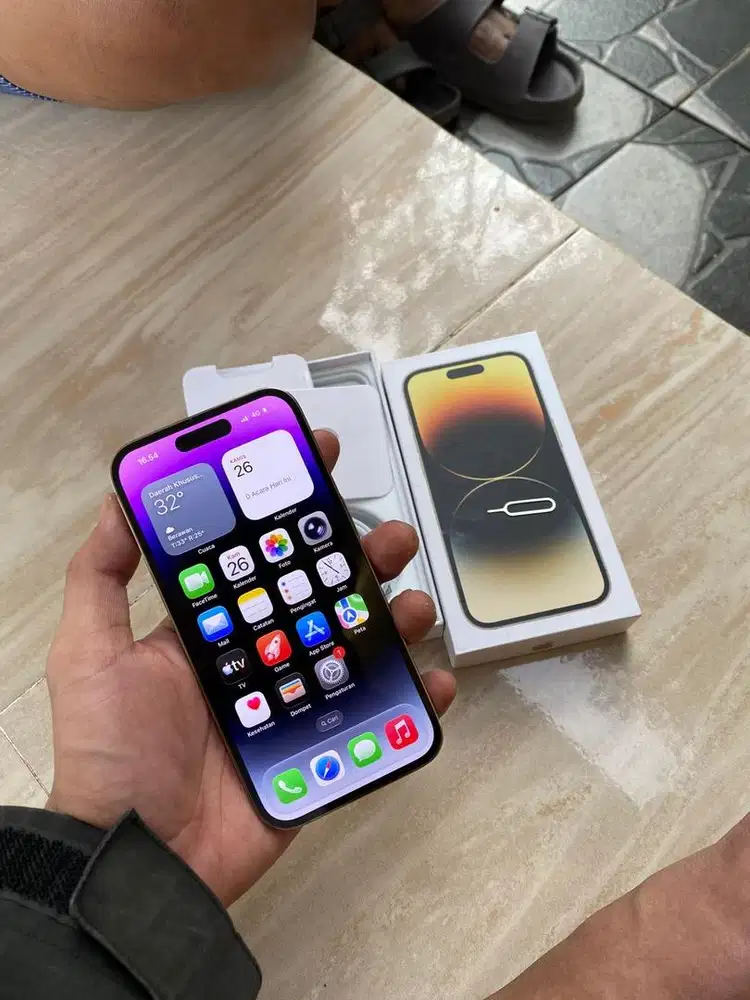 Iphone 14 pro gold 128 inter all operator