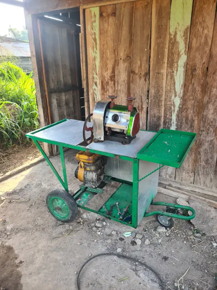 Mesin Tebu + Gerobak | Siap Pakai