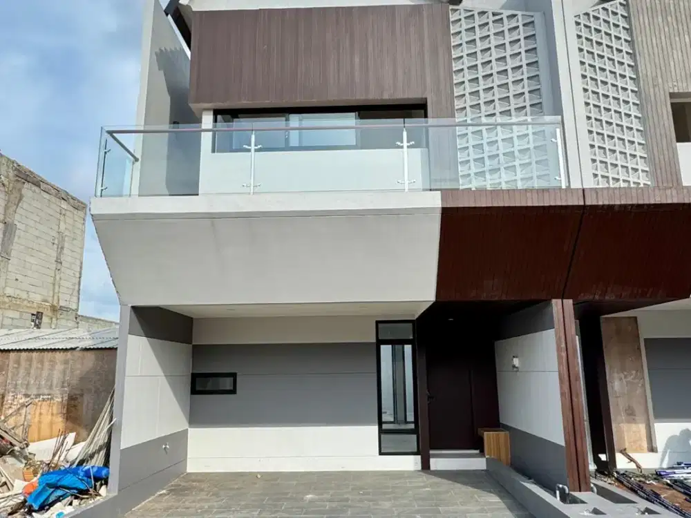 DIJUAL RUMAH DI PONDOK CABE BEBAS BIAYA PINGGIR JALAN DEKAT PINTU TOL