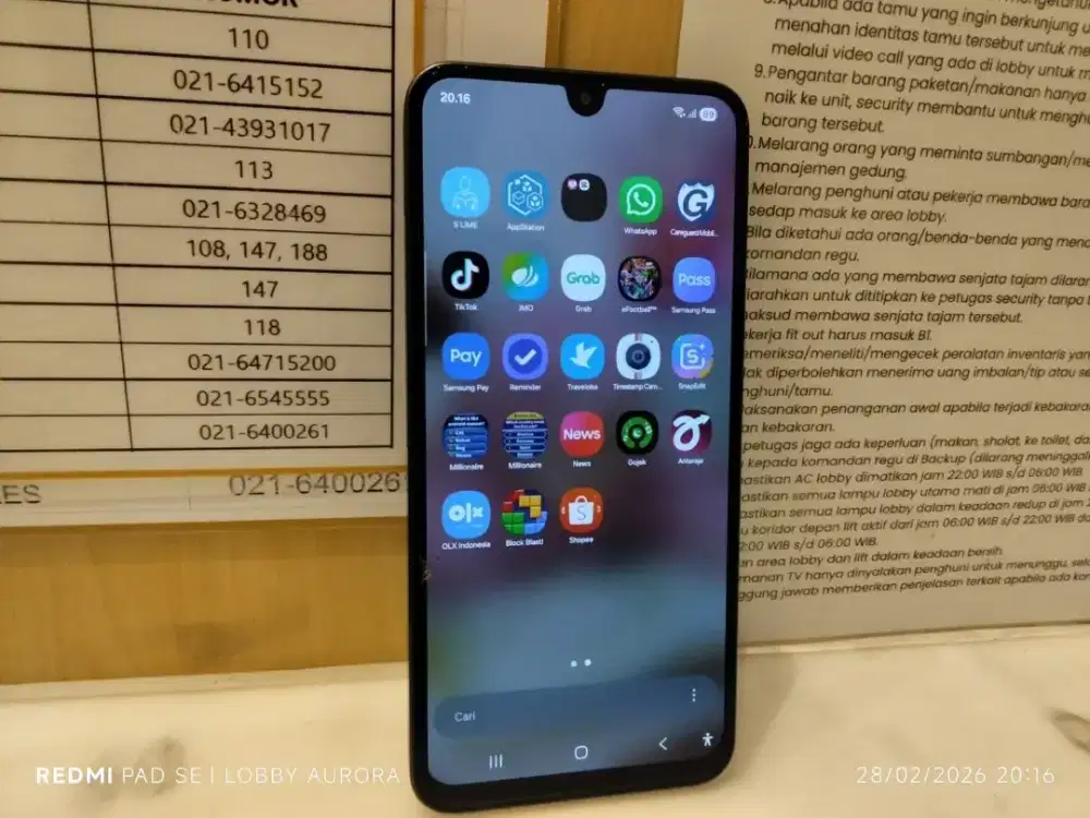 Jual cepat..Hp samsung pakai sendiri kotka masih ada