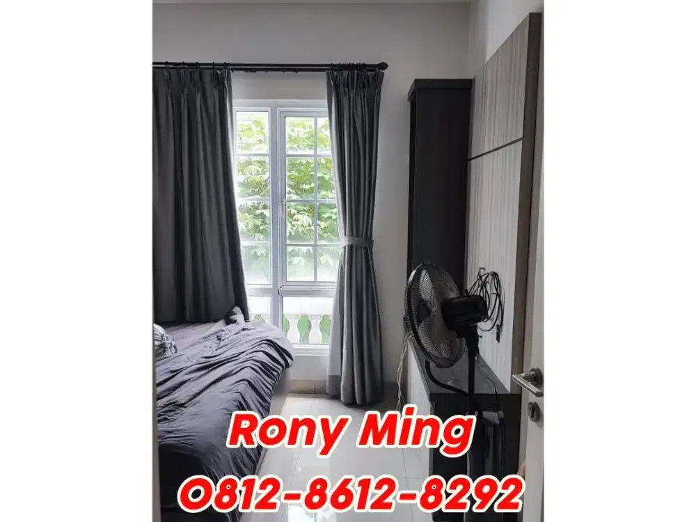 WTS Rumah Omaha Village Gading Serpong – 3KT, 2+1KM, SHM, Semi Furnish & Sudah Renov!
