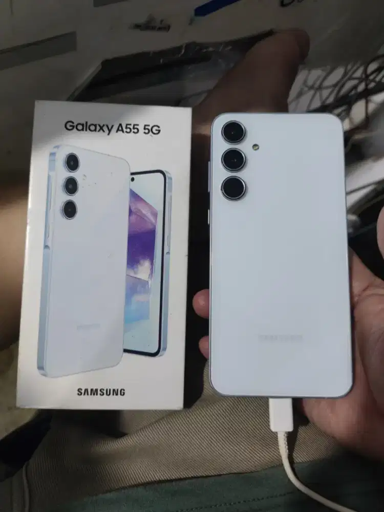Samsung galaxy A55 mulus ram 8/256gb lengkap